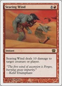 Searing Wind - 8th Edition - Magic: The Gathering card