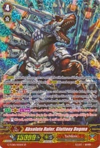 Absolute Ruler, Gluttony Dogma (SP) - G-TCB01: The RECKLESS RAMPAGE - Cardfight Vanguard card
