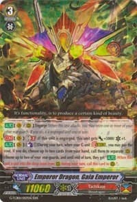 Emperor Dragon, Gaia Emperor - G-TCB01: The RECKLESS RAMPAGE - Cardfight Vanguard card