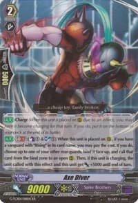 Axe Diver - G-TCB01: The RECKLESS RAMPAGE - Cardfight Vanguard card