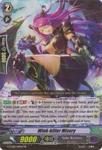 Wink-killer Misery - G-TCB01: The RECKLESS RAMPAGE - Cardfight Vanguard card