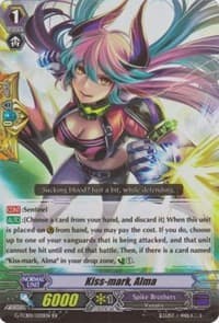 Kiss-mark, Alma - G-TCB01: The RECKLESS RAMPAGE - Cardfight Vanguard card