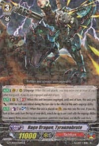 Rage Dragon, Tyrannobrute - G-TCB01: The RECKLESS RAMPAGE - Cardfight Vanguard card