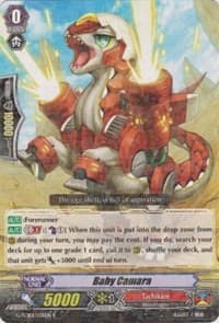 Baby Camara - G-TCB01: The RECKLESS RAMPAGE - Cardfight Vanguard card
