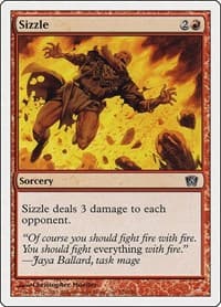 Sizzle - 8th Edition - Magic: The Gathering card