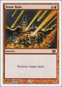Stone Rain - 8th Edition - Magic: The Gathering card