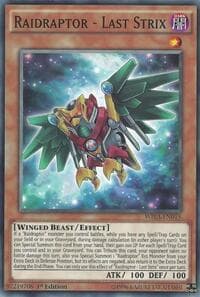 Raidraptor - Last Strix - Wing Raiders - YuGiOh card