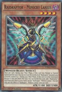 Raidraptor - Mimicry Lanius - Wing Raiders - YuGiOh card