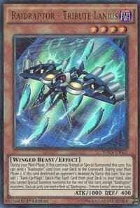 Raidraptor - Tribute Lanius - Wing Raiders - YuGiOh card