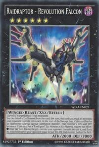 Raidraptor - Revolution Falcon - Wing Raiders - YuGiOh card
