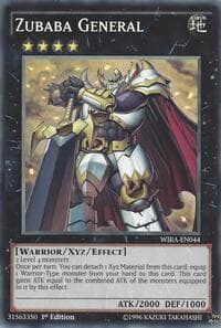 Zubaba General - Wing Raiders - YuGiOh card