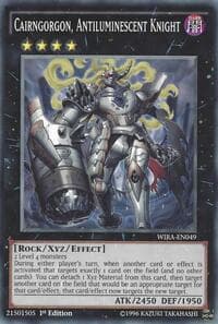 Cairngorgon, Antiluminescent Knight - Wing Raiders - YuGiOh card