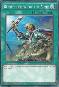 Reinforcement of the Army - Wing Raiders - YuGiOh card
