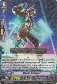 Mecha Analyzer - G-TCB01: The RECKLESS RAMPAGE - Cardfight Vanguard card