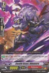 Stealth Beast, Kibamaru - G-TCB01: The RECKLESS RAMPAGE - Cardfight Vanguard card