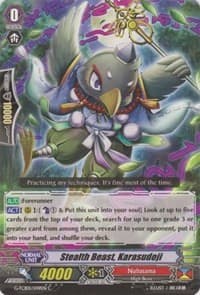 Stealth Beast, Karasudoji - G-TCB01: The RECKLESS RAMPAGE - Cardfight Vanguard card