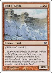 Wall of Stone - 8th Edition - Magic: The Gathering card