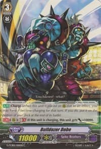 Bulldozer Dobe - G-TCB01: The RECKLESS RAMPAGE - Cardfight Vanguard card