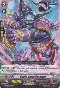 Genie, Lamp Receiver - G-TCB01: The RECKLESS RAMPAGE - Cardfight Vanguard card