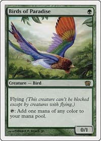 Birds of Paradise - 8th Edition - Magic: The Gathering card