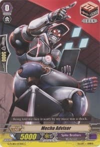 Mecha Advisor - G-TCB01: The RECKLESS RAMPAGE - Cardfight Vanguard card