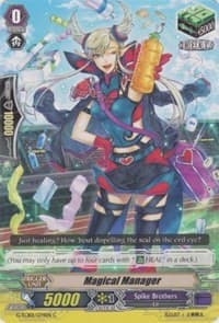 Magical Manager - G-TCB01: The RECKLESS RAMPAGE - Cardfight Vanguard card