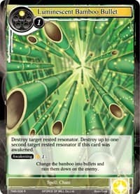 Luminescent Bamboo Bullet - The Moonlit Savior - Force of Will card