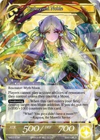 Tsukuyomi Noble - The Moonlit Savior - Force of Will card