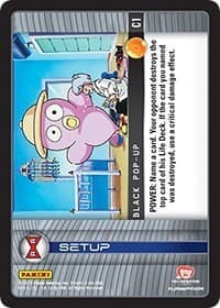 Black Pop-Up - Panini: Evolution - Dragon Ball Z TCG card