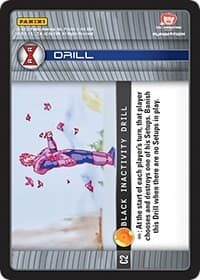 Black Inactivity Drill - Panini: Evolution - Dragon Ball Z TCG card