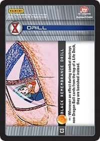 Black Remembrance Drill - Panini: Evolution - Dragon Ball Z TCG card