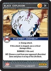 Black Explosion - Panini: Evolution - Dragon Ball Z TCG card
