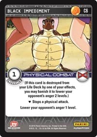 Black Impediment - Panini: Evolution - Dragon Ball Z TCG card