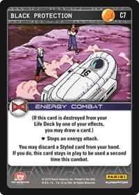 Black Protection - Panini: Evolution - Dragon Ball Z TCG card