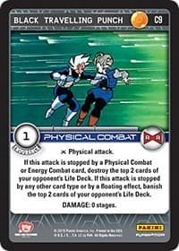 Black Travelling Punch - Panini: Evolution - Dragon Ball Z TCG card