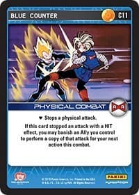 Blue Counter - Panini: Evolution - Dragon Ball Z TCG card