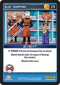 Blue Shopping - Panini: Evolution - Dragon Ball Z TCG card