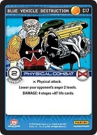 Blue Vehicle Destruction - Panini: Evolution - Dragon Ball Z TCG card