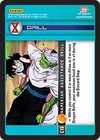 Namekian Assistance Drill - Panini: Evolution - Dragon Ball Z TCG card
