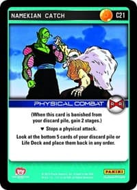 Namekian Catch - Panini: Evolution - Dragon Ball Z TCG card