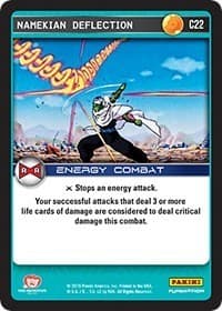 Namekian Deflection - Panini: Evolution - Dragon Ball Z TCG card
