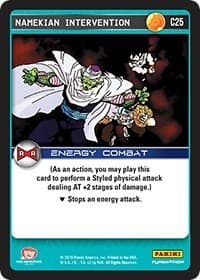 Namekian Intervention - Panini: Evolution - Dragon Ball Z TCG card