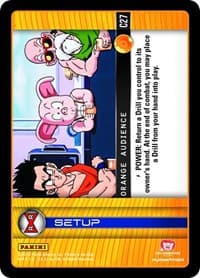 Orange Audience - Panini: Evolution - Dragon Ball Z TCG card