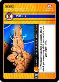 Orange Intense Training Drill - Panini: Evolution - Dragon Ball Z TCG card