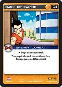 Orange Concealment - Panini: Evolution - Dragon Ball Z TCG card