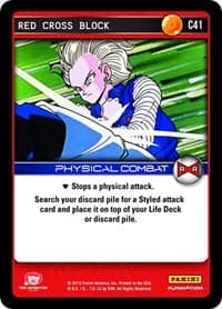 Red Cross Block - Panini: Evolution - Dragon Ball Z TCG card