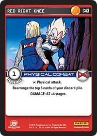 Red Right Knee - Panini: Evolution - Dragon Ball Z TCG card