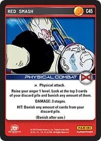 Red Smash - Panini: Evolution - Dragon Ball Z TCG card