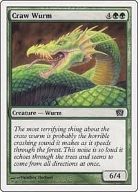 Craw Wurm - 8th Edition - Magic: The Gathering card