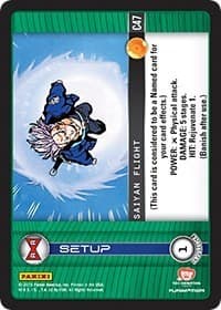 Saiyan Flight - Panini: Evolution - Dragon Ball Z TCG card
